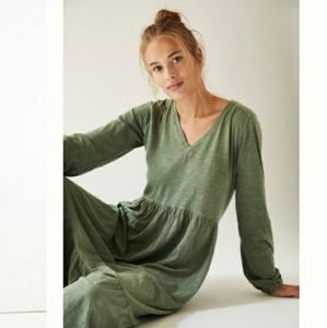 Saturday Sunday Arlo tiered midi dress